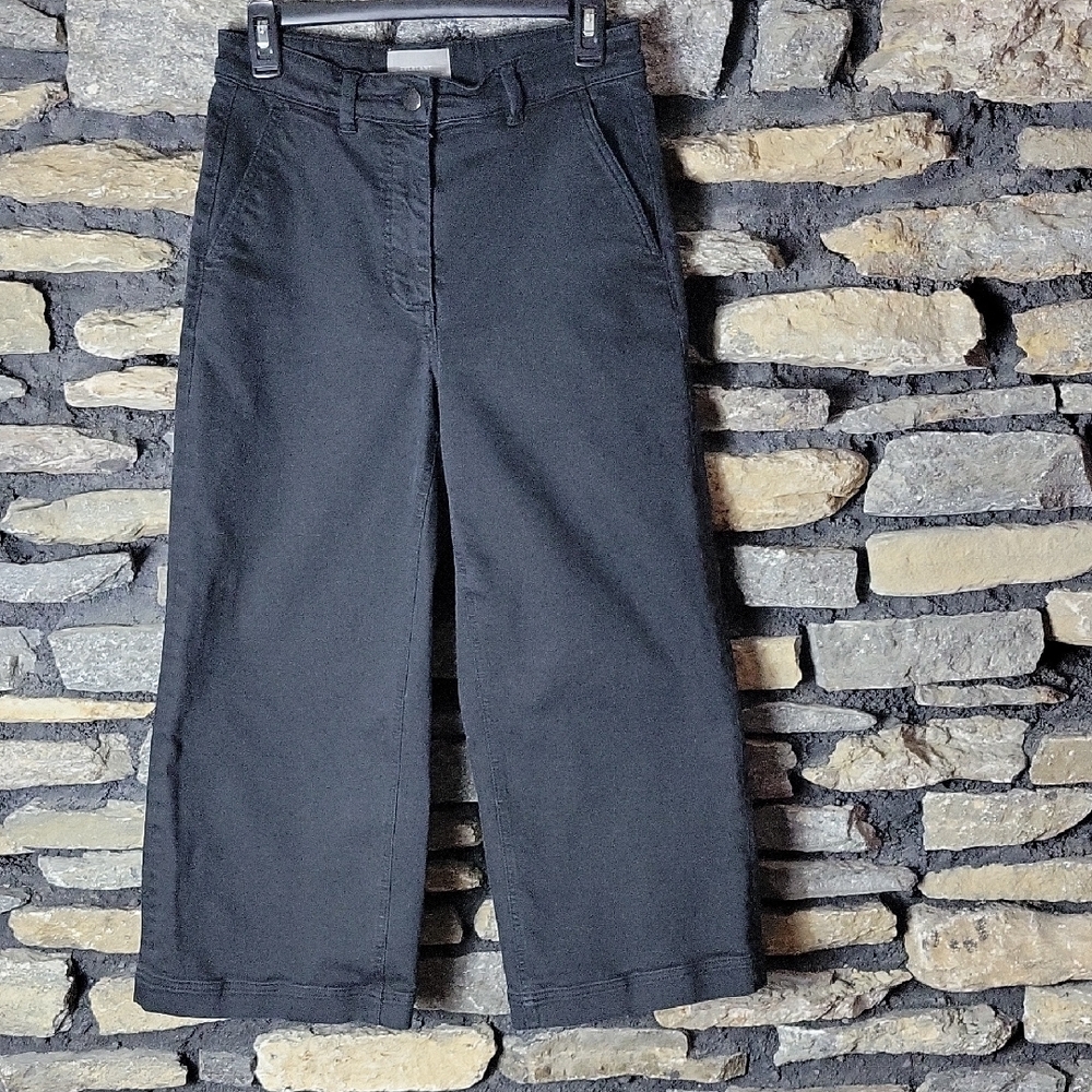 Everlane Black Wide-Leg Pants